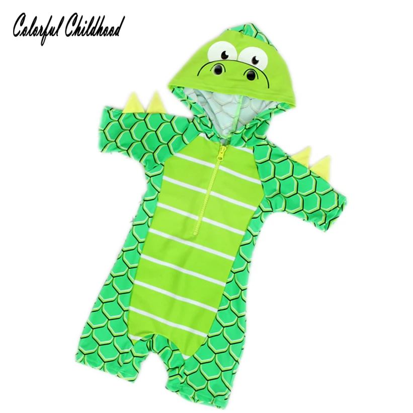 

Toddler Kids Fashion Swimsuit One-piece Cute Dinosaur Boys Girls Summer Children Clothes Baby Clothing Bathsuit Beachwear 2-8t