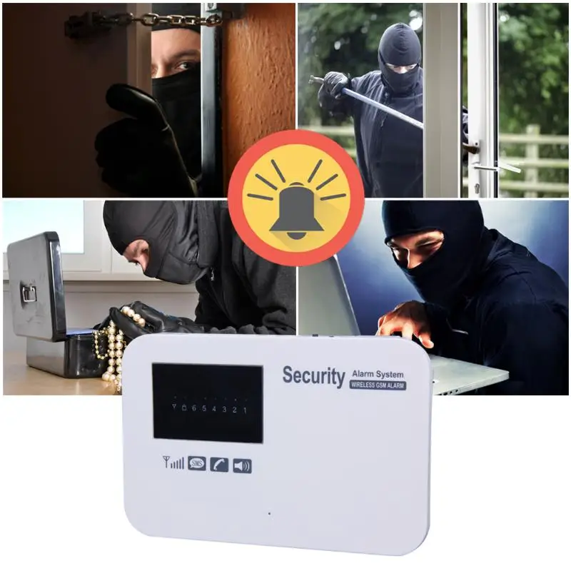 

Intelligent Anti-Theft Alarm Remote APP control SMS Residential Burglar Alarm Remote APP Control WL-JT-11GT GSM