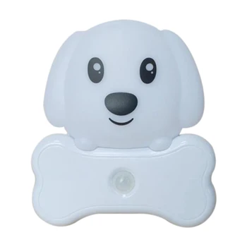 

Hot Sale Led Motion Sensor Night Light Dog Shape Usb Plug Activated Nightlight For Bedroom Office Tb Sale