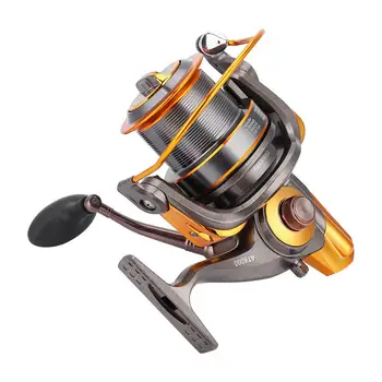 

13+1BB 4.6:1 Fishing Reel Metal Long Shot Fishing Reel Gear Spinning Wheel Bearing Spining/Baitcasting Reel Fishing Tackle Tools
