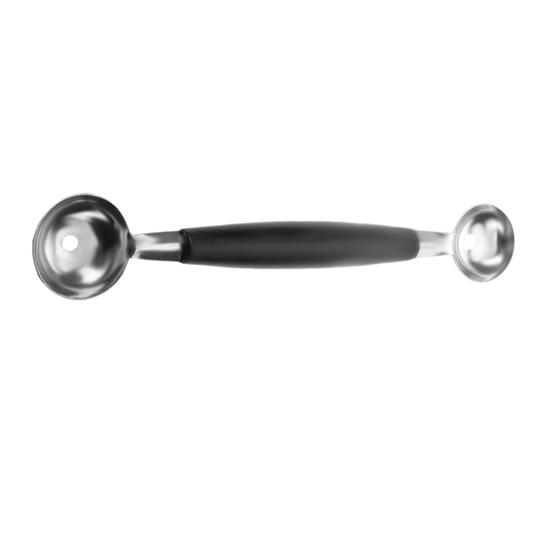 

Double Ended Headed Fruit Icecream Ball Spoon Melon Baller Parisienne Scoop 30mm