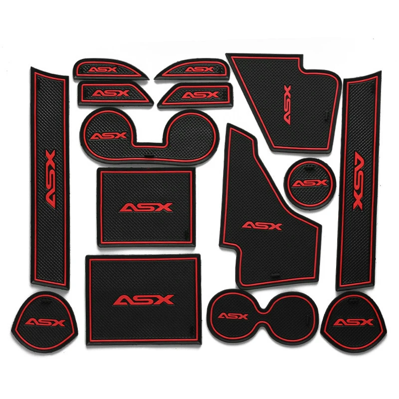 15X для Mitsubishi ASX 2013 2014 2015 автомобиля внутренняя Гейт игровой коврик Нескользящая