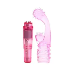 Trip Finger Vibrator Female Masturbation Clit G Spot Orgasm Massager Stick font b Dildo b font