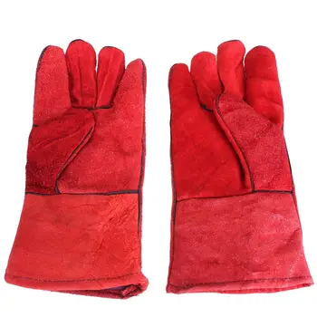 

1 pair WELDERS Welding Glove Arc Tig Mig Welding leather work gloves 33cm