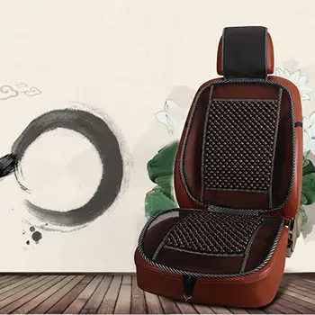 

Universal Massage Wood Beads Car Seat Cover Cooling Cushion Mesh Mat Season Wooden Beads Cool Pad Car Seat Cushion