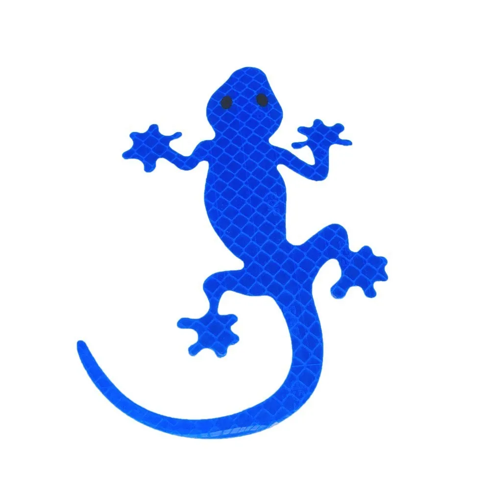Gecko Ящерица Светоотражающая наклейка для автомобиля Безопасность