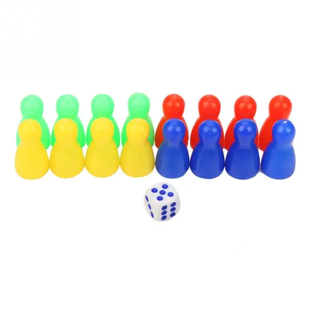 Kids Classic Flight Chess Game Ludo Chess Game Family Party Children Fun Board Game Toys Educational Toys For Children Fun Gifts 6