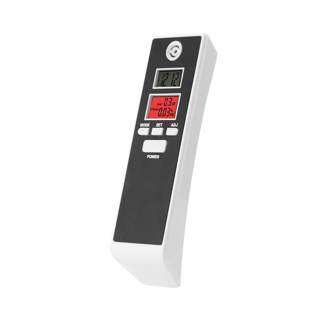 الرقمية LCD تنبيه فاحص نسبة الكحول في النفس بريفيسيونال الشرطة الكحول الخلفية عرض الكحول وقوف السيارات في الجسم