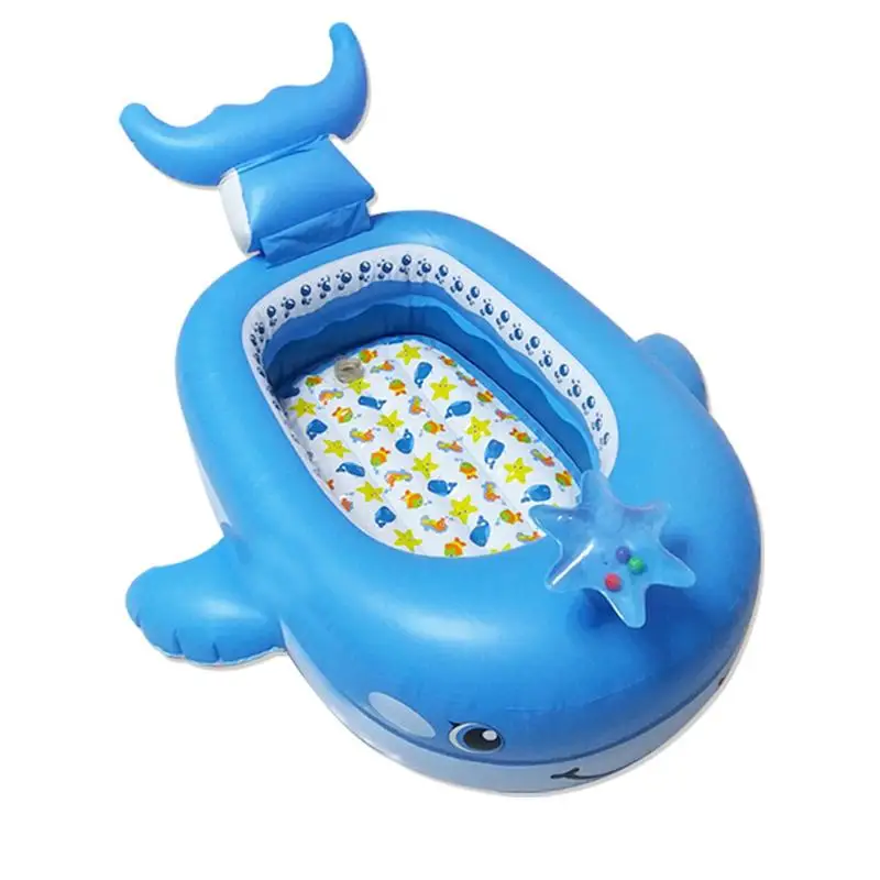 

Inflatable Whale Mount Children's Swimming Boat Floating Water Bed Toy Environmentally Friendly PVC Inflatable Floating Mat