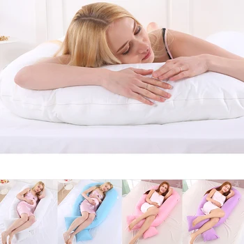 

150* 65cm Maternity Pillow For Pregnant Women big U Shaped Body Pillows Body Pregnancy Pillow For Side Sleeper Removable Cover