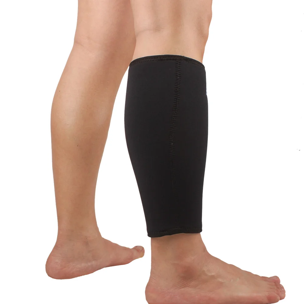 Sport Calf Stretch Brace Support Protector Wrap Shin Fitness Gym Running Bandage Leg Sleeve Compression