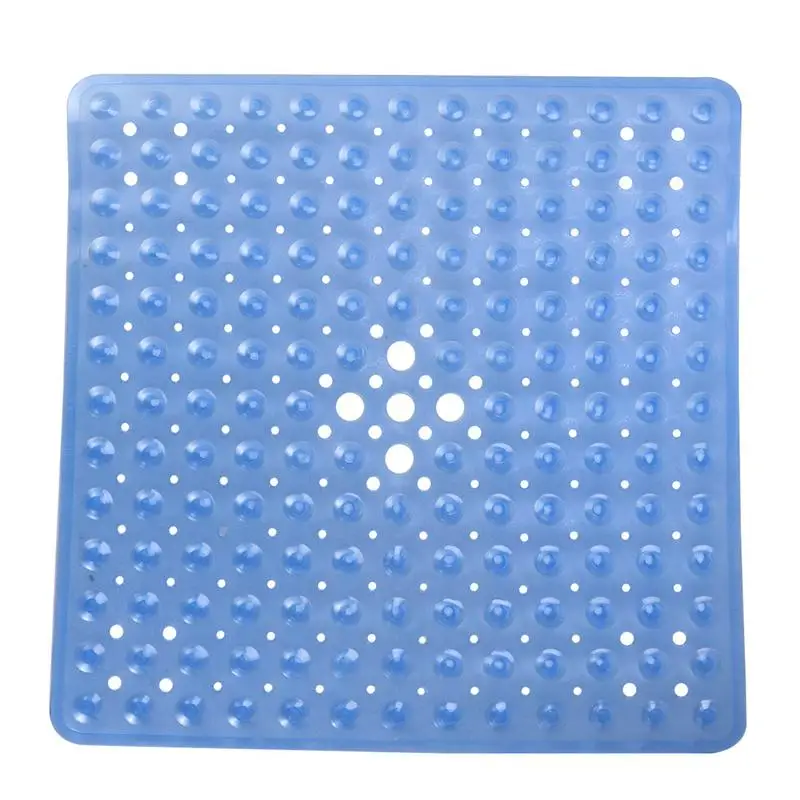 

Bath Non-Slip Mat Square Bath Shower Safety Mats PVC Anti-Bacterial Mildew Resistant Antiskid Mat