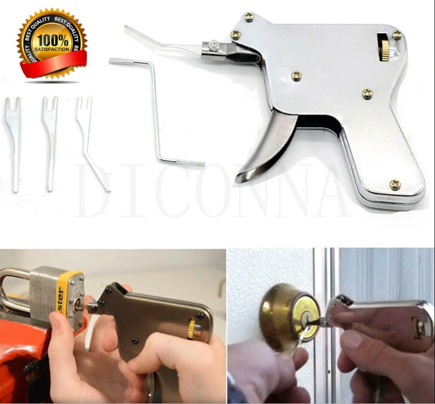 

Strong Steel Lock Picking Tools Set Extractor Training Padlock Open Tools Set Tool Parts