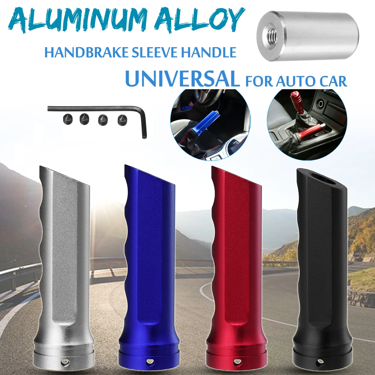 Buy Universal Auto Car Handbrake Grips Sleeve Handle