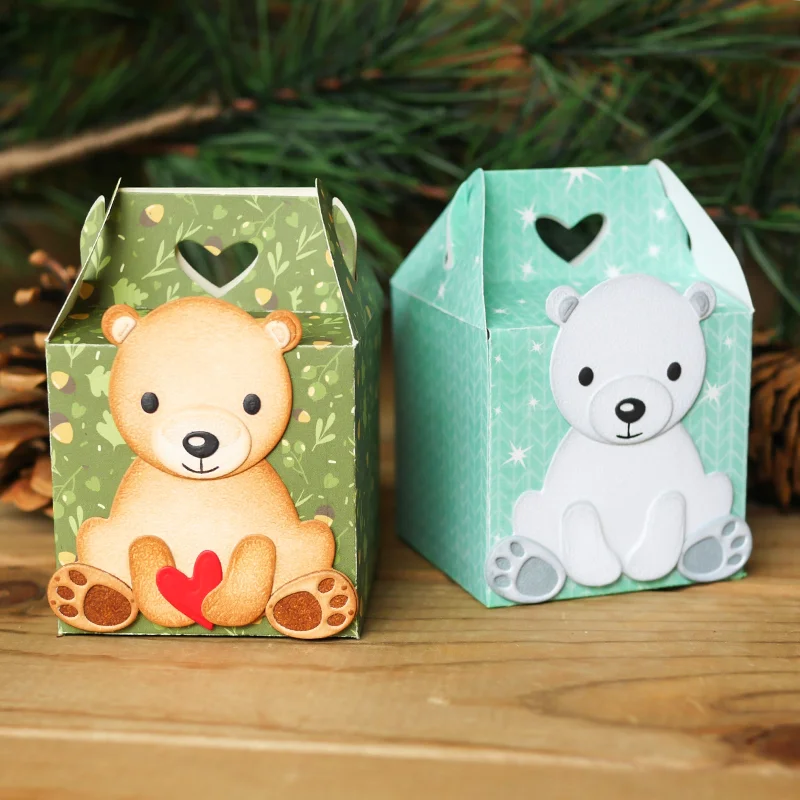Polar Bear Dies Scrapbooking Metal Cutting Dies New 2018 DIY Splicing