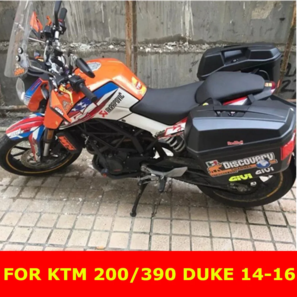 Для KTM 200/390 Duke 2014 2015 2016 седельная сумка боковая багажная коробка с сумкой для седла