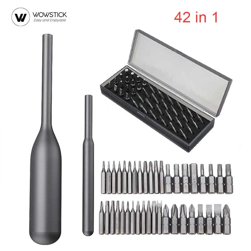 Набор отверток Wowstick 42 в 1 Прецизионная портативная отвертка инструменты для