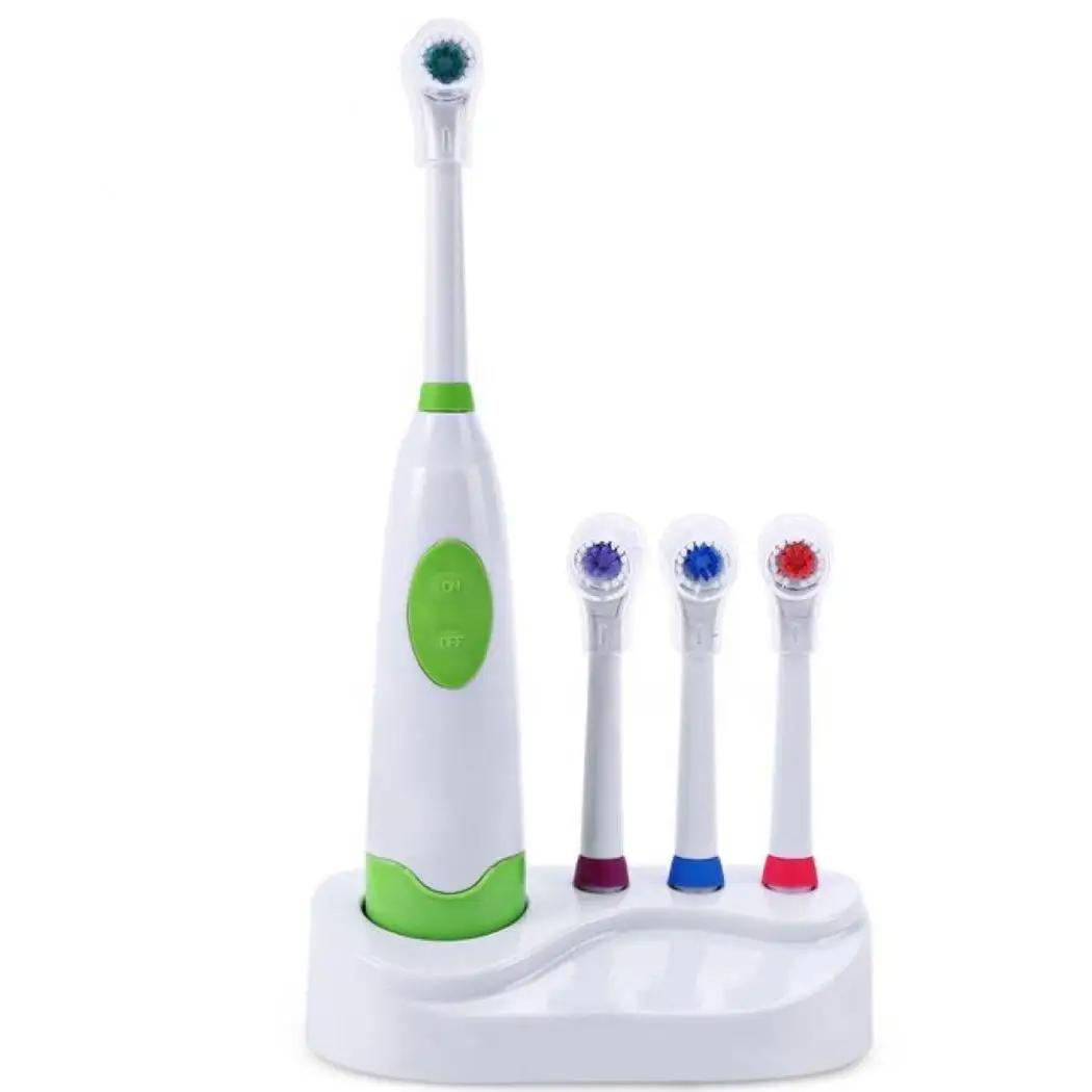 

Battery Operated Waterproof Electric Rotating Toothbrush Anti Slip Waterproof, Easy to Use, Durable Handle