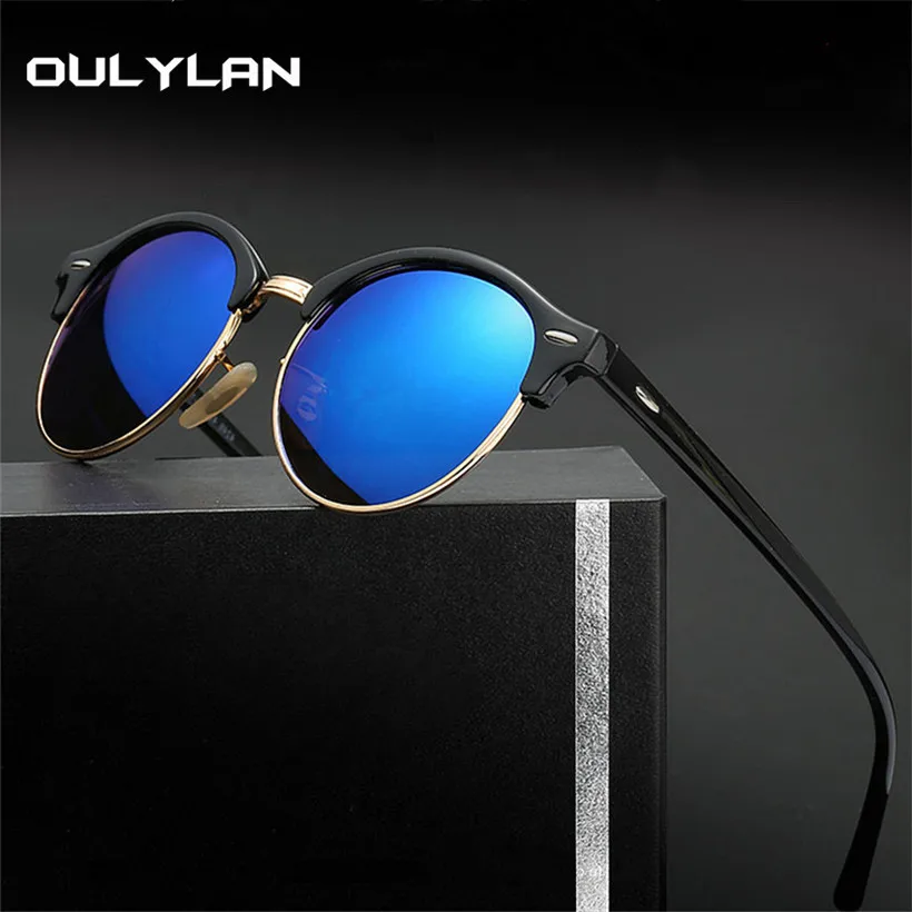 

Oulylan Polarized Sunglasses Men Classic Driving Sun Glasses Retro Mirror Sunglass UV400 Vintage Brand Design High Quality