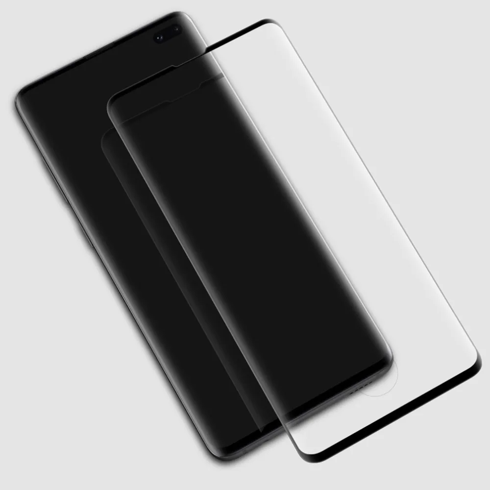 Цена СПС samsung Galaxy S10 + Plus закаленное стекло Nillkin 3D CP + MAX защитные Экран протектор для samsung S10 Plus S10e
