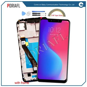 

100% tested S5 pro L58041 LCD Display + Touch Screen Digitizer Assembly with frame For Lenovo S5 pro GT L58091 screen Display
