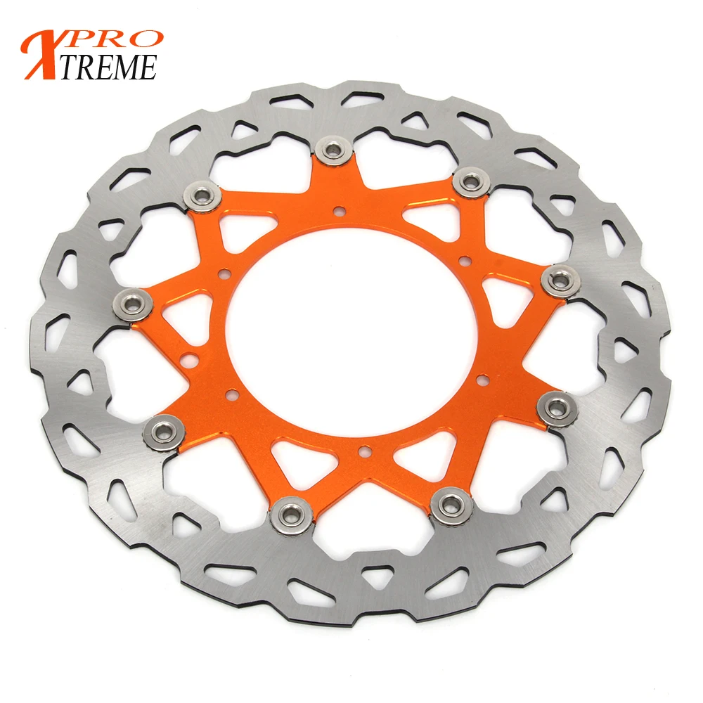 320MM Front Wavy Floating Brake Disc Rotor For KTM EXC GS EXC F SX SX F