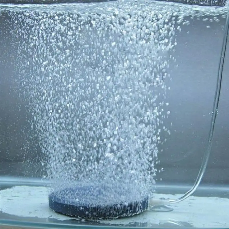 

4cm Airstone for Aquarium Air Bubble Stone Oxygen Stone for Fish Tank Round Oxygen Diffuser