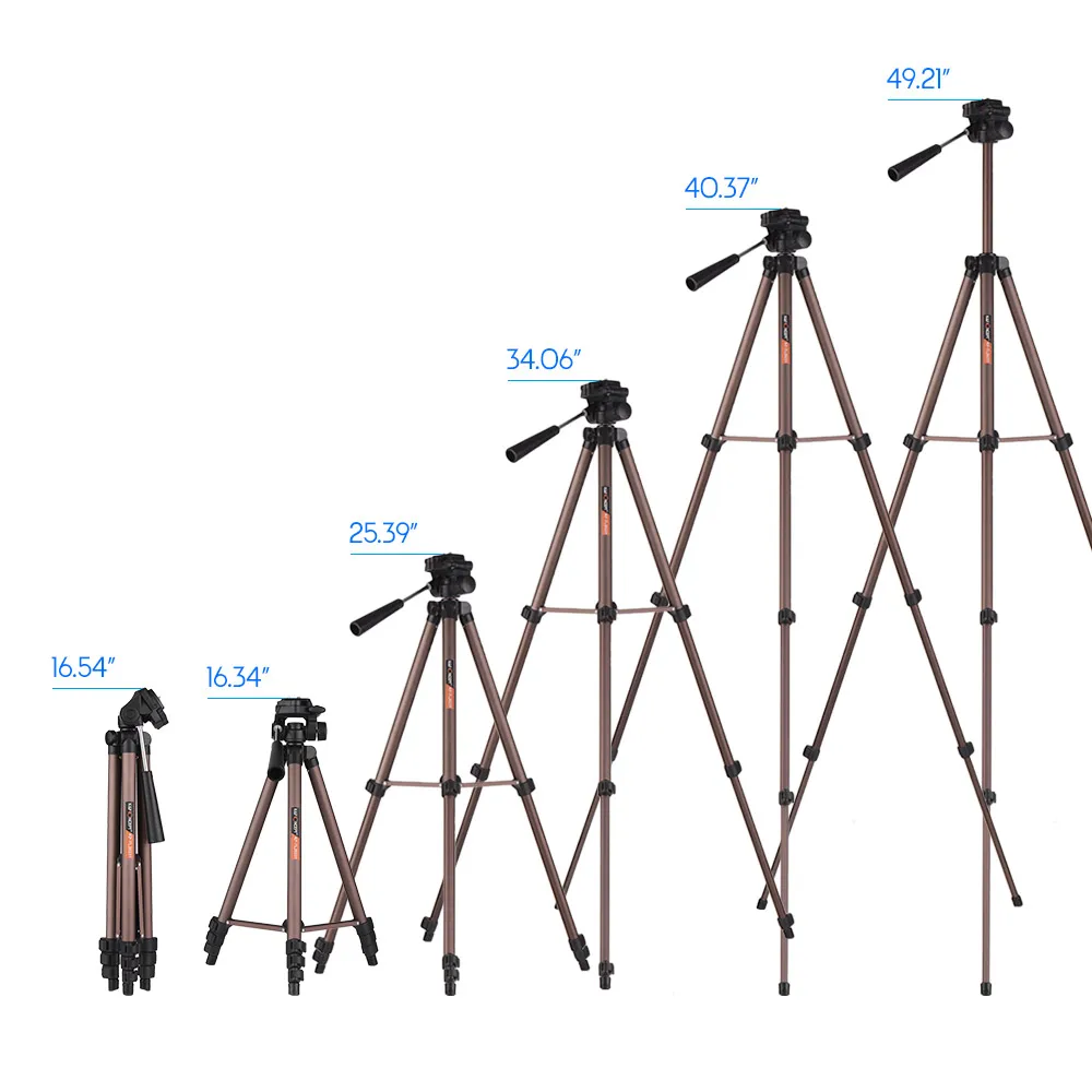 K& F CONCEPT камера штатив алюминиевый сплав складной штатив Стенд 2 кг/4.4lbs для камеры для Canon Nikon sony DSLR SLR камера