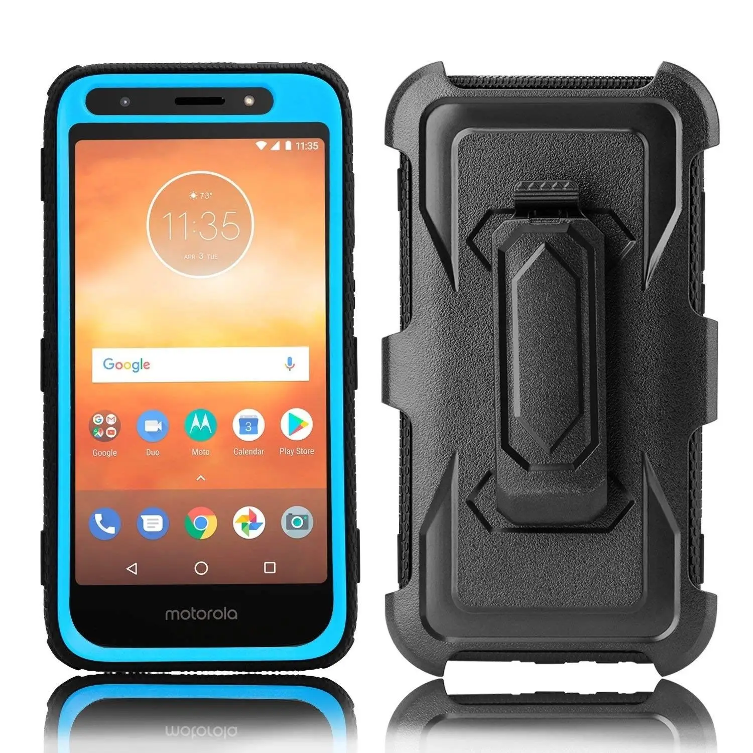 Yumqua Cover Case For Motorola Moto E5 Play Case Shock