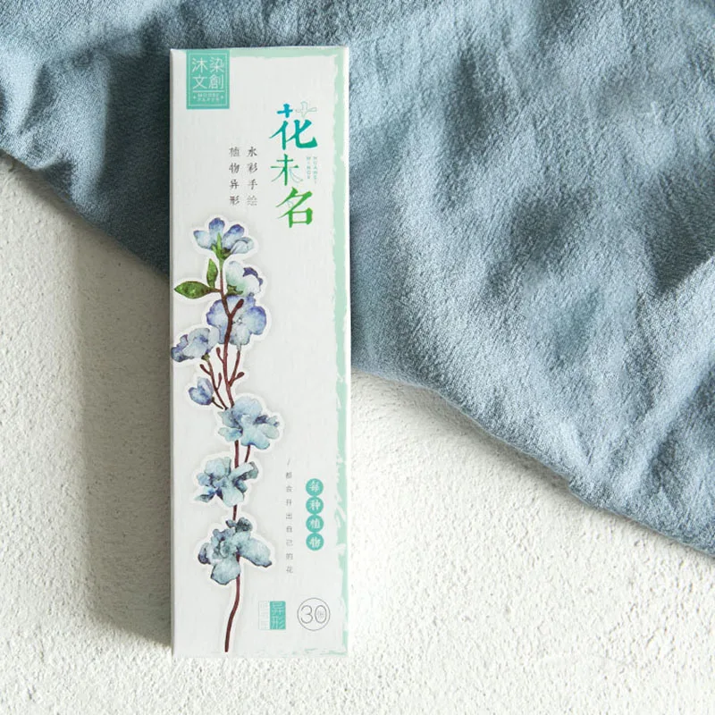 30 шт./коркор. Kawaii закладки Новинка бумажные книжные маркеры милые цветочные для