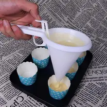 Масло крем торт Воронка для шоколада масло конфеты глазурь паста Воронка ручной мерный стакан для Инструменты для украшения выпечки, торта