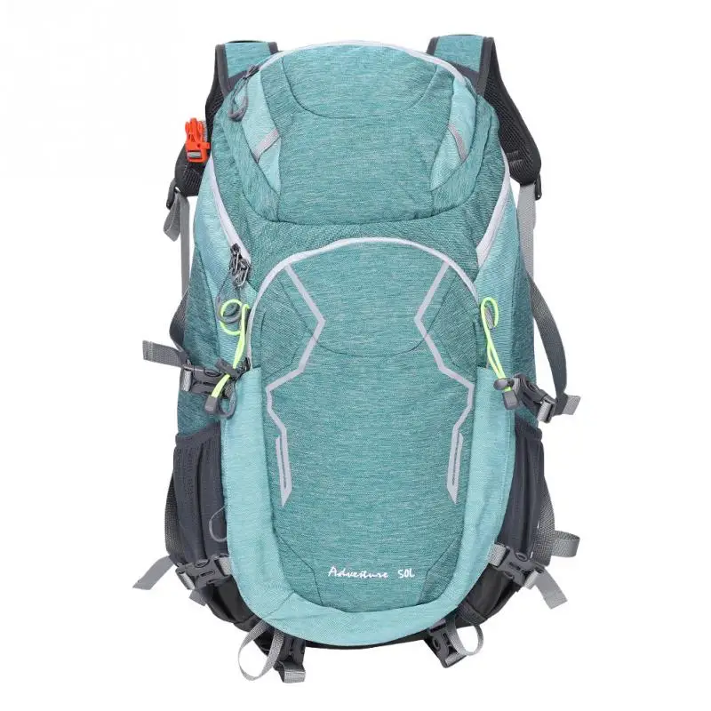 

50L Mountain Climbing Bag Camping Hiking Backpack Outdoor Sports Bag Travel Backpack Equipment Men Women