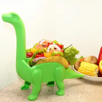 

Dinosaur Food Holder Cornmeal Burritos Holder Taco Holder Food Display Holders Kitchen Food Rack Shell Kitchen Supplies