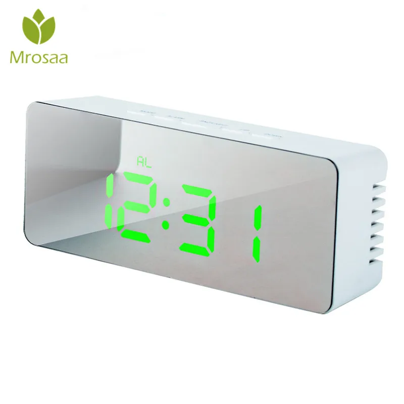 Цифровые настольные электронные часы с функцией повтора и будильником | Дом сад