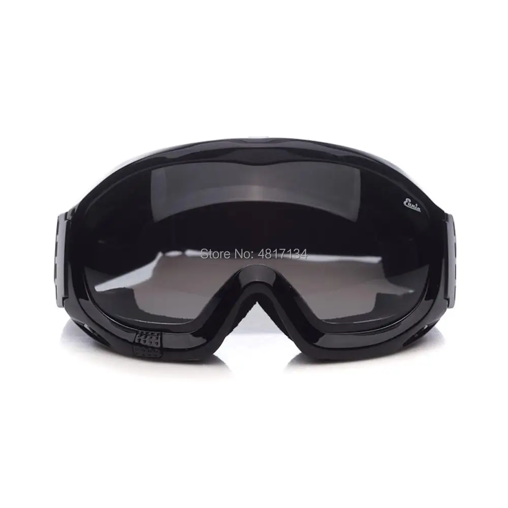 

'Fit Over Glasses' Anti-fog Goggles Light Grey Lens Sponge Liner Adjustable Elastic Headband for Wear Glasses Or Normal Vision