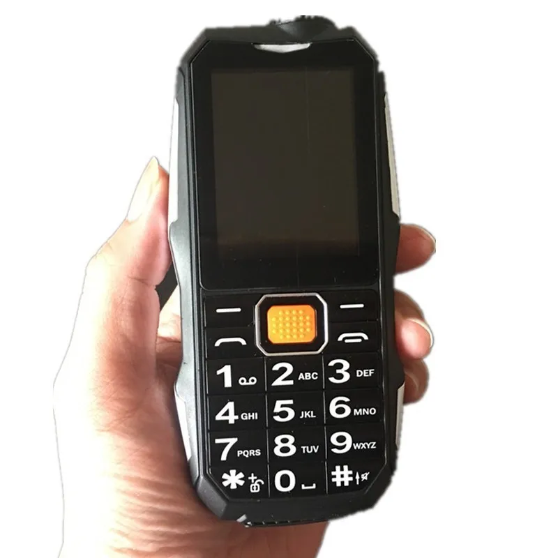 

S9 2.4" Power Bank Phone 3800MAH Shockproof Loud Speaker Flashlight Bluetooth Camera MP3 FM Dual SIM Cell Phone