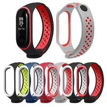Для mi Band 3 спортивный ремешок на запястье для Xiaomi mi Band 3 спортивный силиконовый браслет для mi Band 3 Band 3 Smart Watch Bracelet