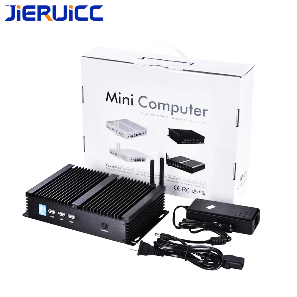 

2COM RS232 FANLESS MINI PC WITH 4 USB3.0,INTEL CORE I3 I5 I7 CPU DUAL CORE 4THREADS,7*24HOURS WORKING,LOW POWER CONSUMPTION