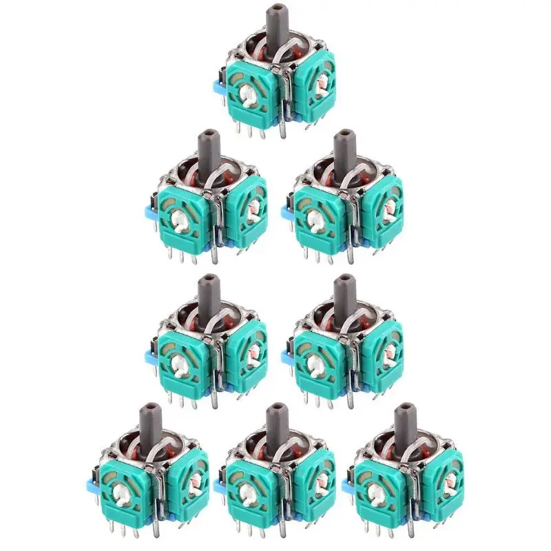 

ALLOYSEED 3D Analog Thumb Stick Joystick Sensor Module Replacement 3d Analog Joystick ThumbStick For Nintendo Switch NS