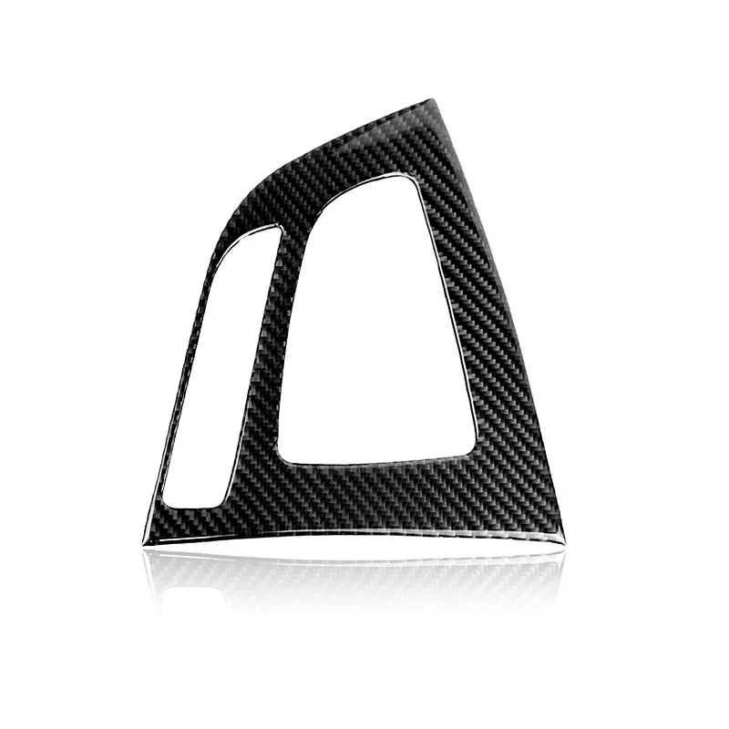 For BMW F20 F21 Carbon Fiber Gear Shift Control Panel Cover Interior Trim Car Styling Sticker 1 Series 116i 118i Accessories | Автомобили