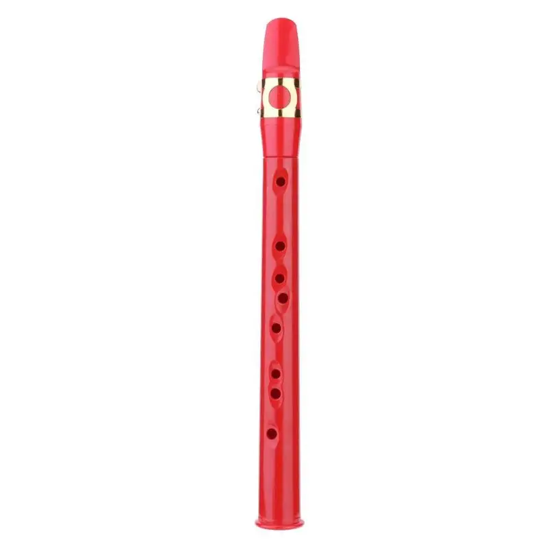 Красный мини портативный карманный Bb саксофон ABS Sax духовой инструмент с сумкой музыка Обучающие инструменты Обучающие ресурсы