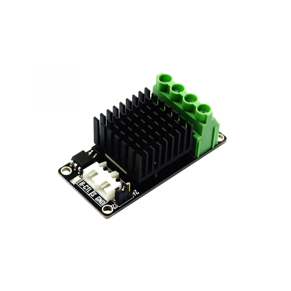 

NEW Mini Hot Bed Heatbed MOS High Power MOSFET Expansion Module With PWM Signal Wire For 3D Printer