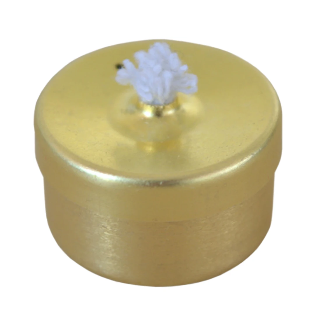 

8ml Copper Alcohol Lamp Mini Alcohol Burner for Stirling Engine Model - Yellow