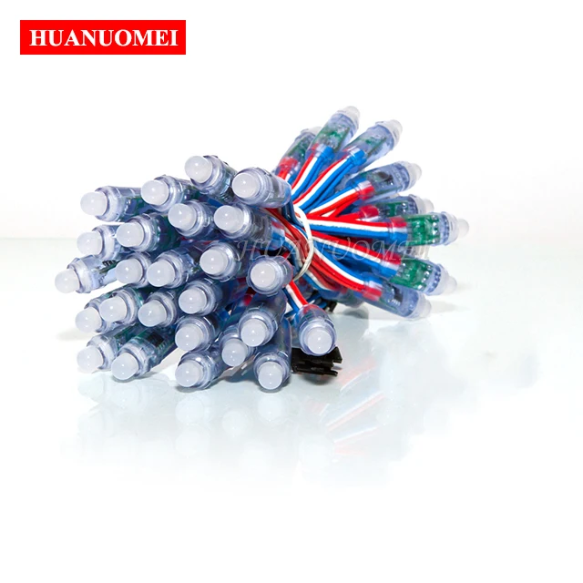 50 шт./лот светодиодный модуль WS2811 UCS1903 SM16703 5 В 12 мм|led pixel|rgb led pixelpixel ws2811 |