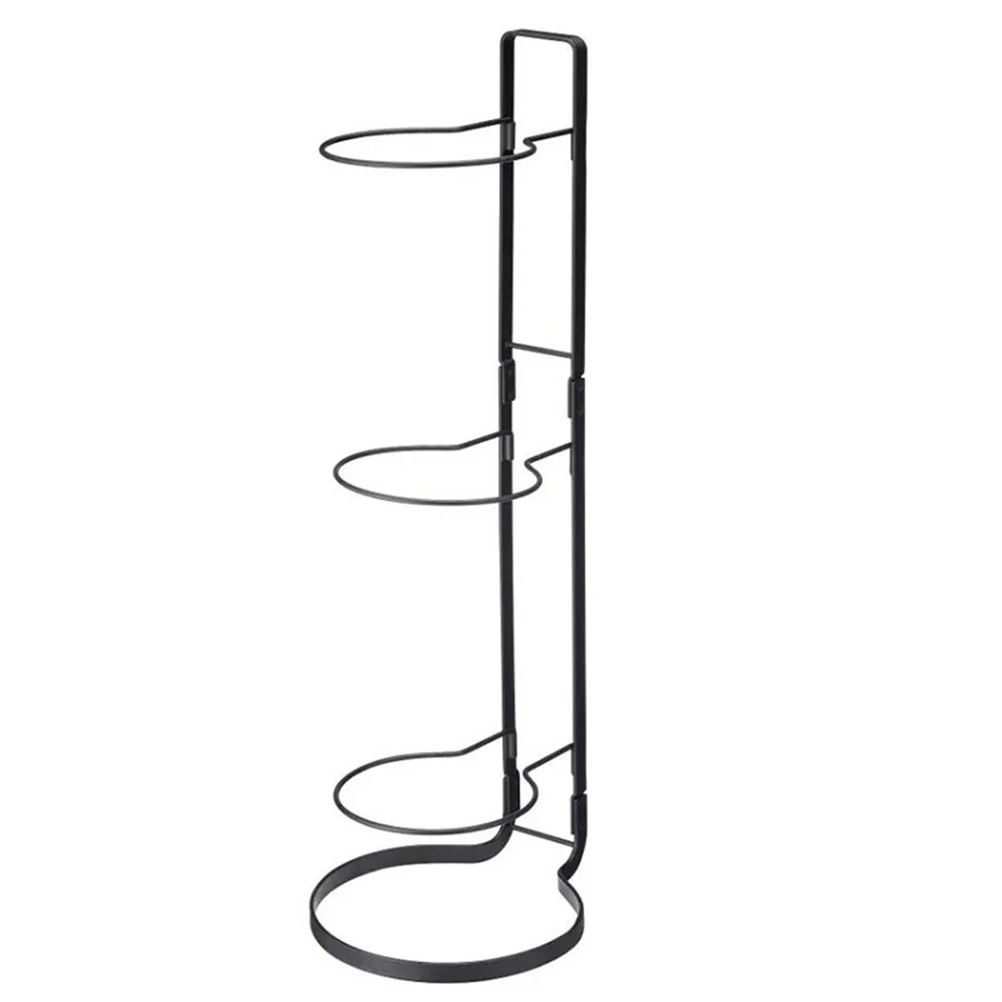

1PC Creative Durable Space-saving Practical Ball Rack Basketball Holder Show Shelf Metal Stand Support