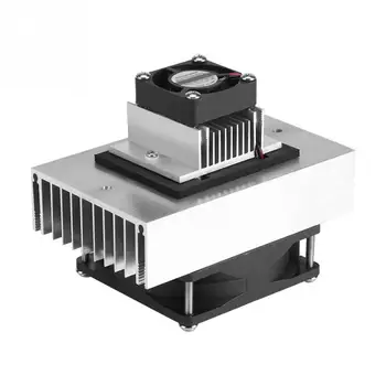 

Mini DC12V60W Semiconductor Fridge/Refrigeration Cooling System DIY Kit Air Conditioner For Home Office