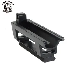 Barska Scope SKS Rifle Mount Base waever 20mm Rail, Replaces Rear Receiver Cover With Gift Scope see-thru Rings Free Shipping