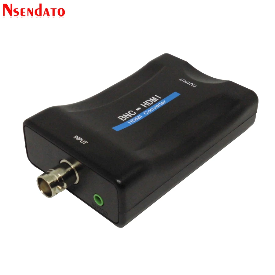 1080P/720P BNC к конвертеру HDMI адаптер Дисплей видео аудио разъем монитор наблюдения