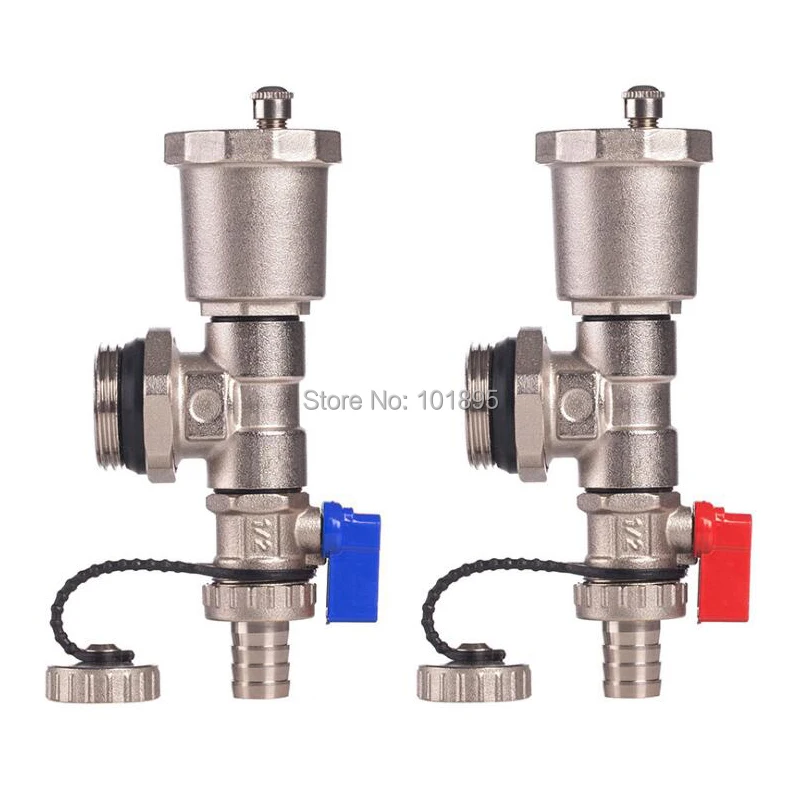 

Chrome Plated Brass Material 1" Male Thread Size of Multifunctional Automatic Exhaust Valve