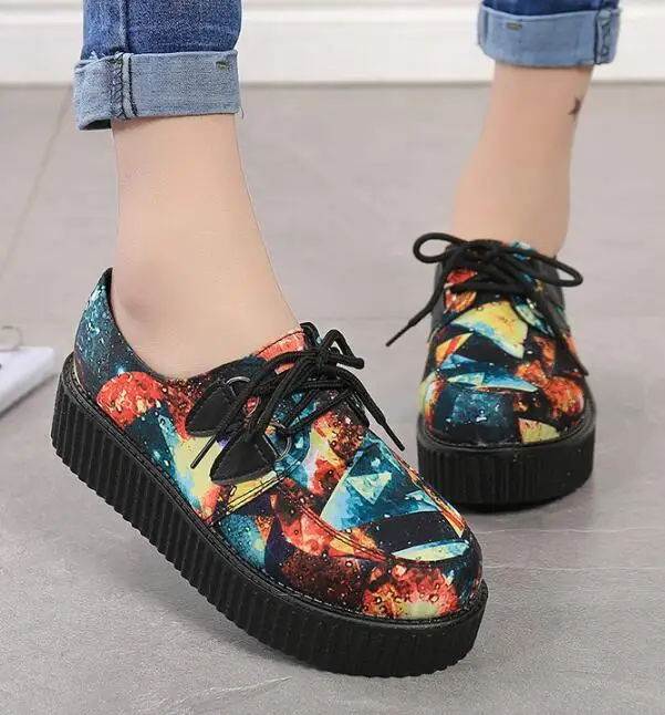 2 11 forme Sneakers Mode 3 Designer Appartements 8 9 Femmes 1 7 Nouveau Rose Automne Printemps De Creeper Noir Détouré 21 Sur Slip 10 20 6 18 19 Creepers 5 17 12 Chaussures 16 14 Plate Mesdames 13 4 15 BCwdqq